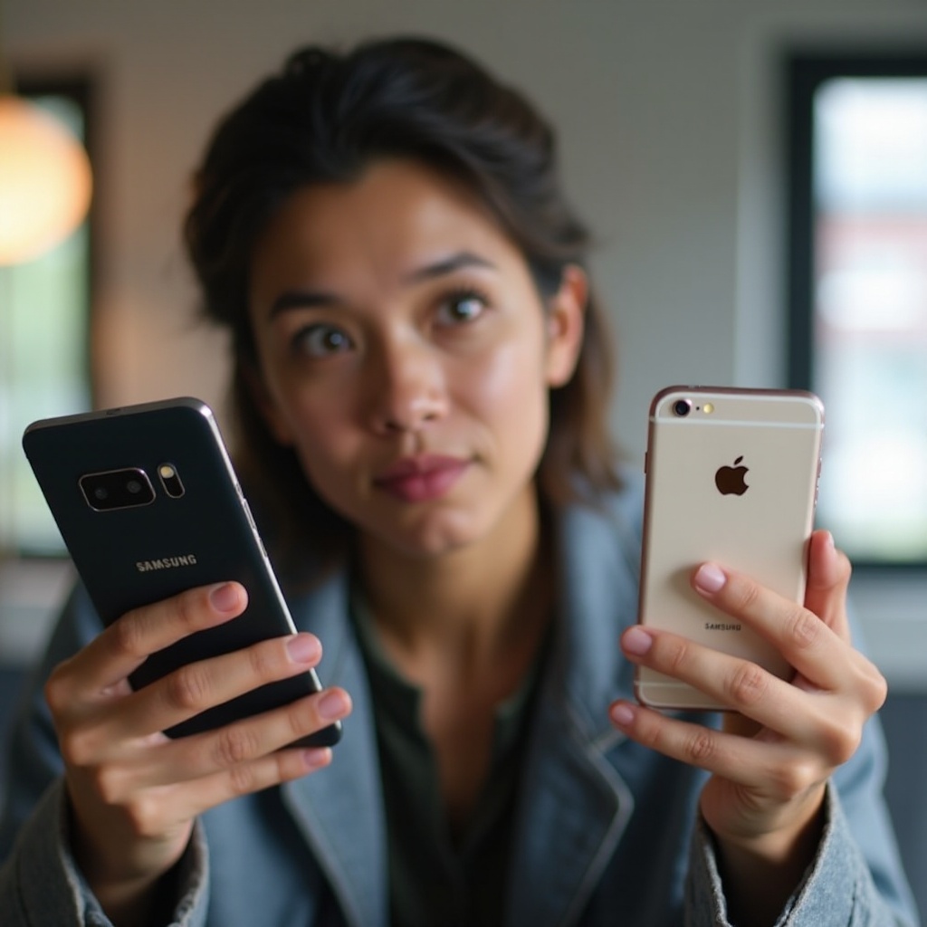 is a samsung an ios device