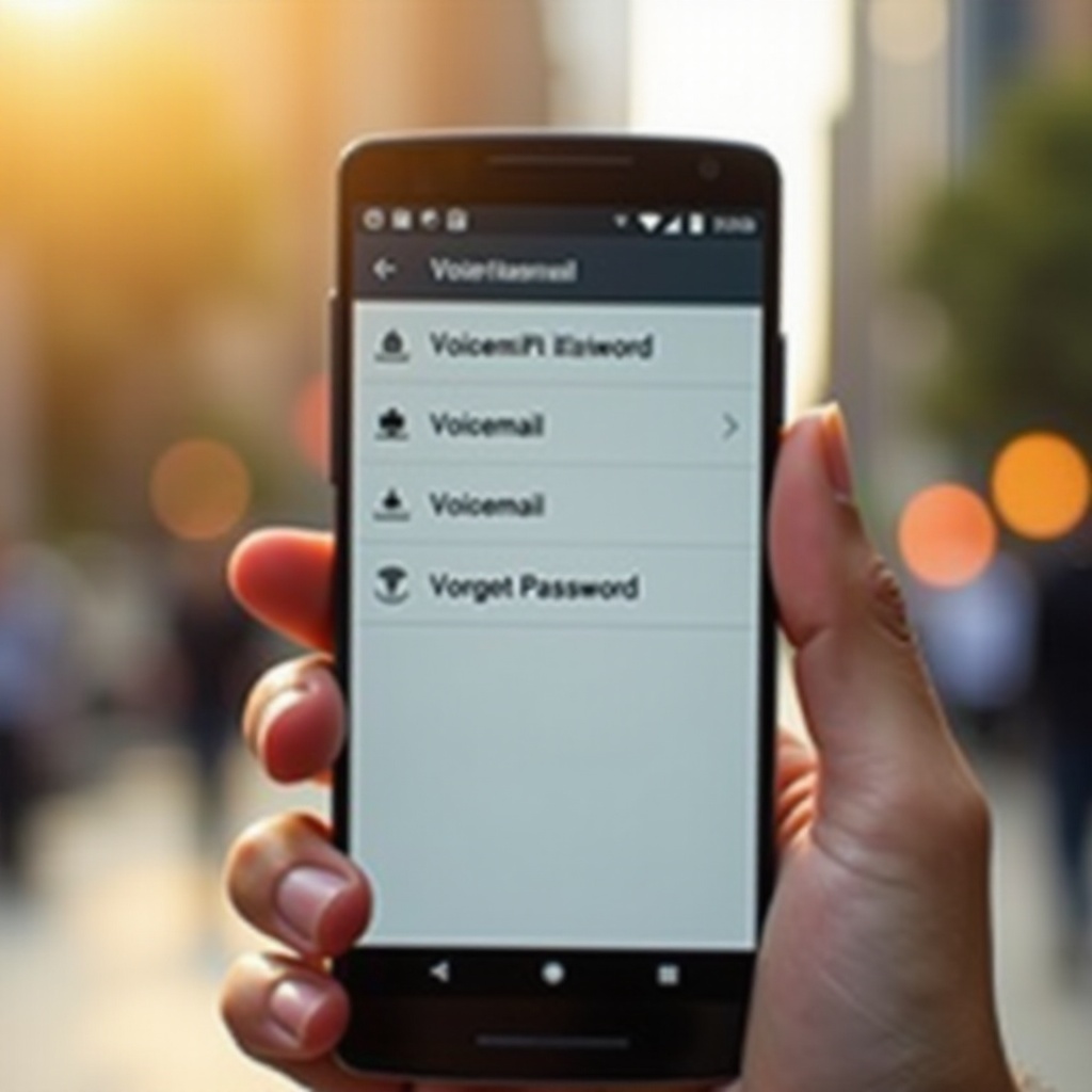 заборавио сам лозинку за говорну пошту на Android