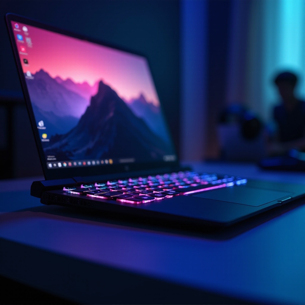 Gejmerski laptop sa mehaničkom tastaturom