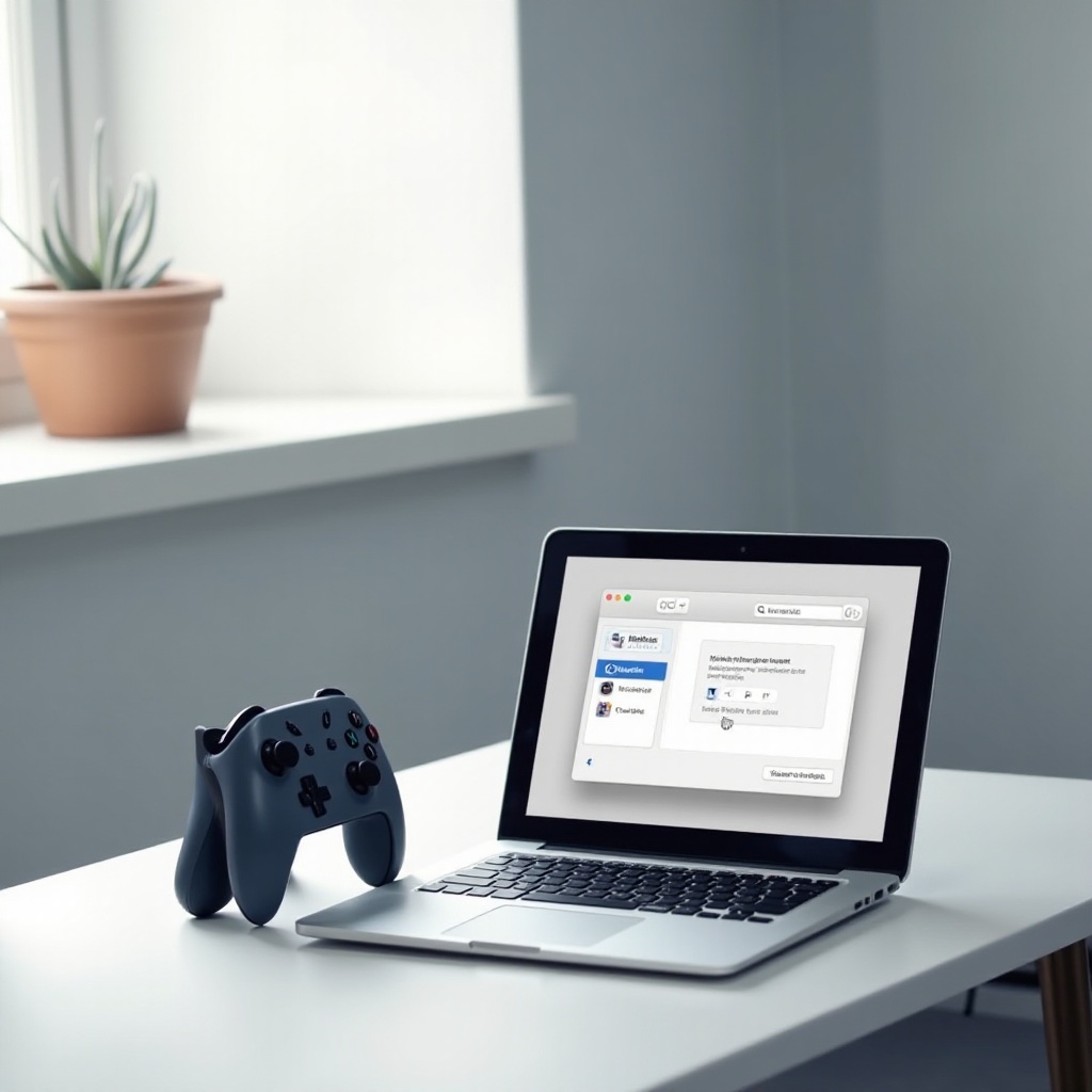 cum să conectezi controlerul switch pro la macbook