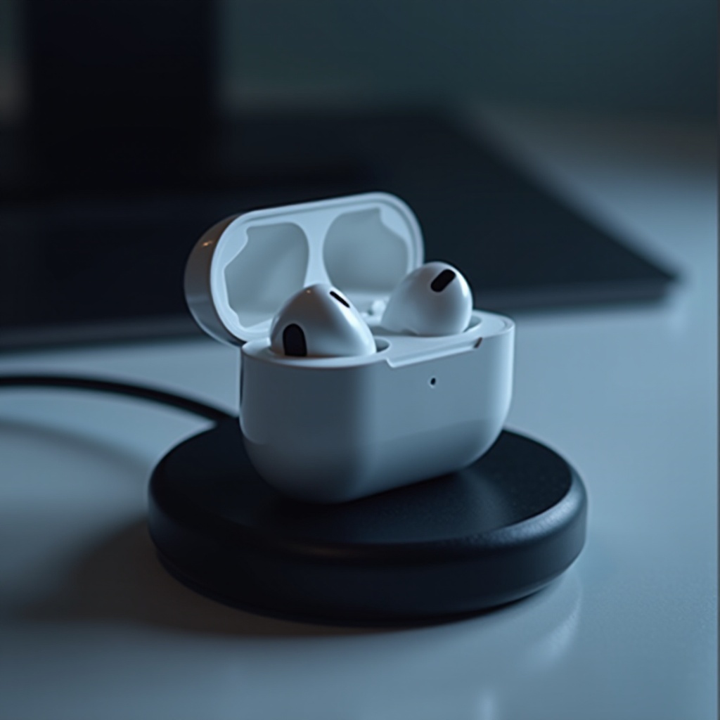 AirPods nie ładują się, brak światła