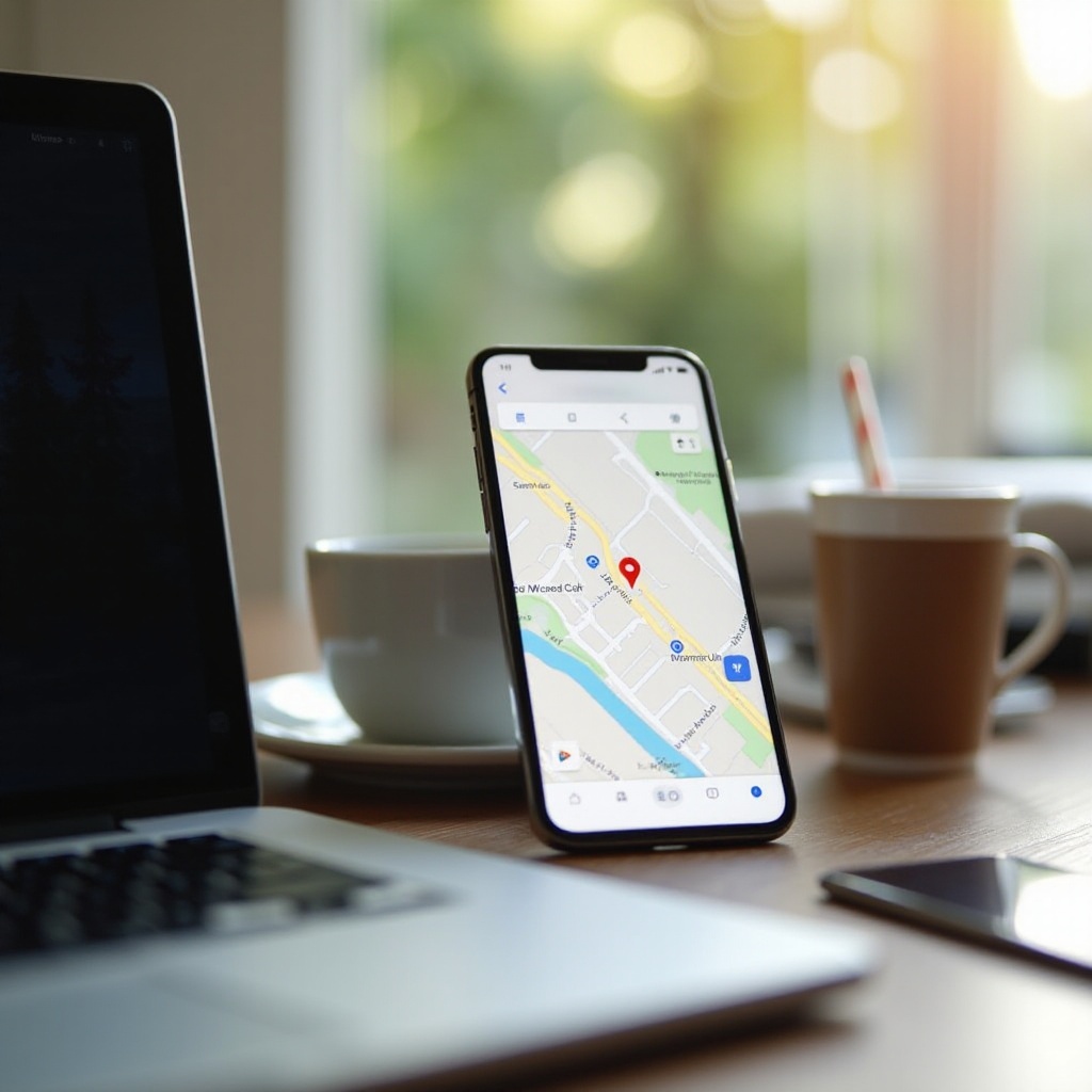 znajdź mój iPhone za pomocą Google Maps