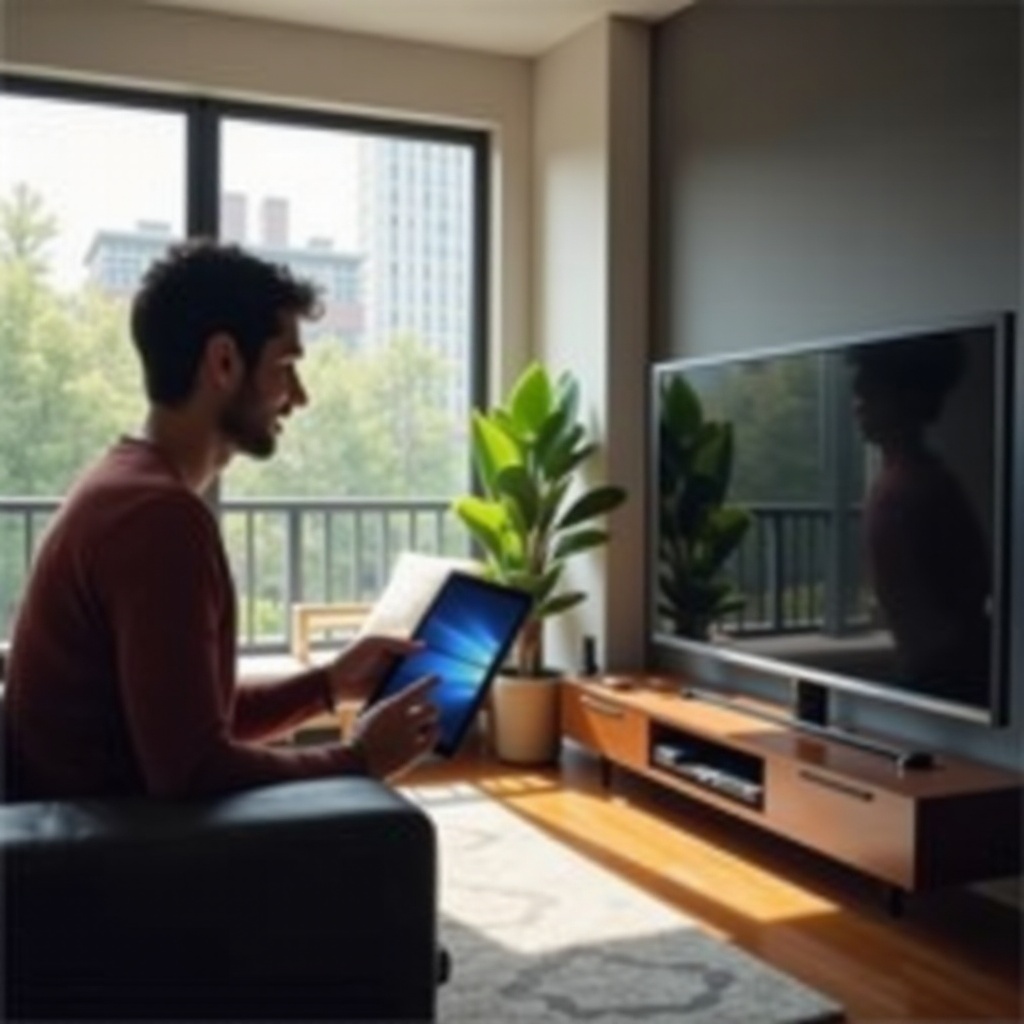 как подключить iPad к телевизору Samsung