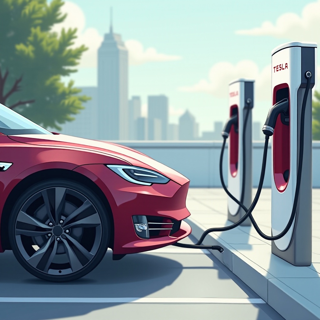 kolik ampérů potřebuje nabíječka Tesla