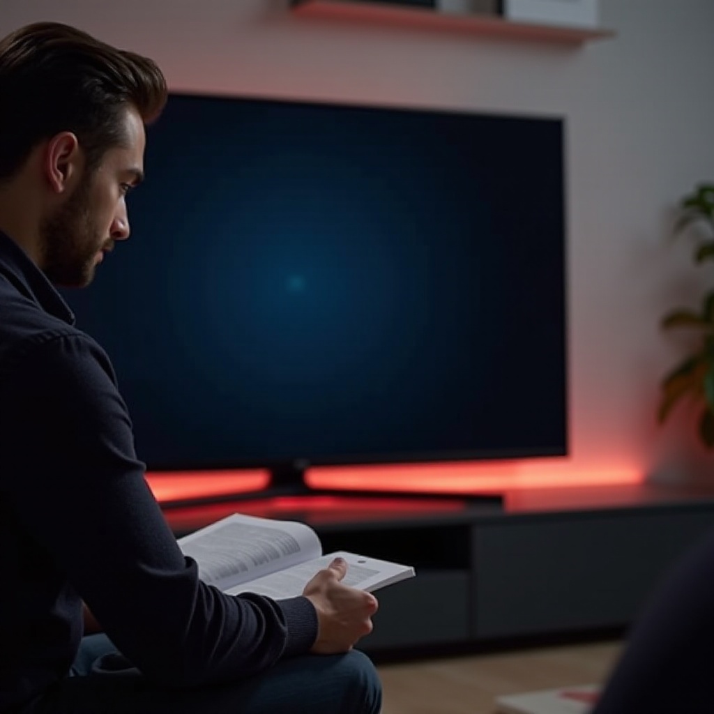 samsung tv won't turn on red light flashing