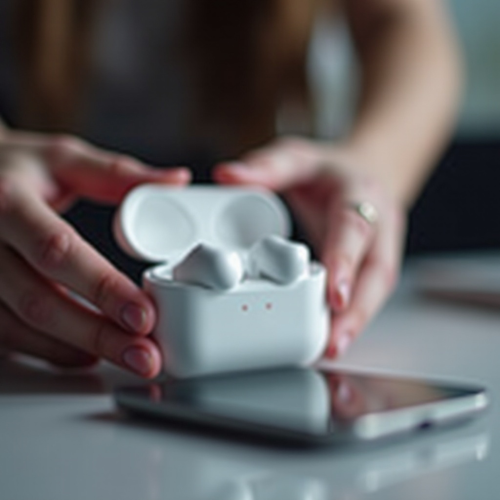 AirPods se nenabíjí, žádné světlo