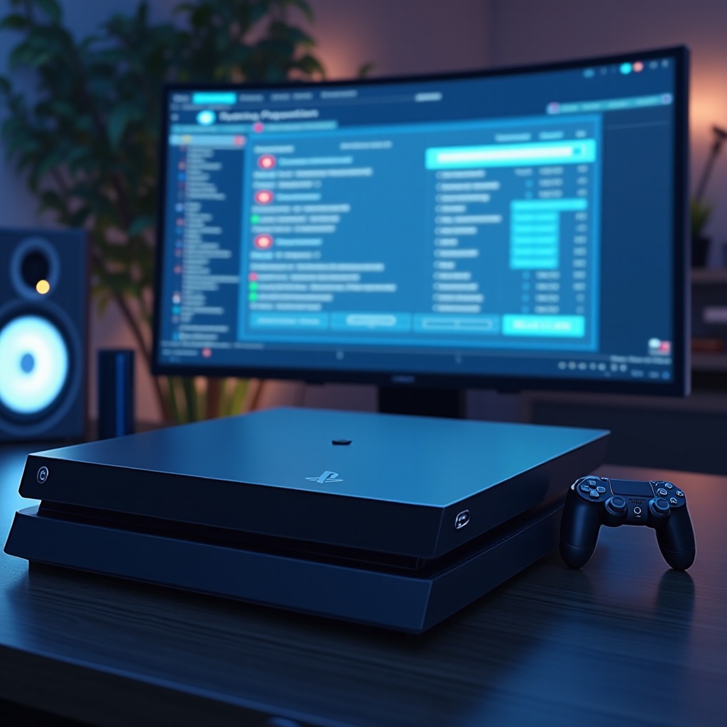 ps5 повредена база данни