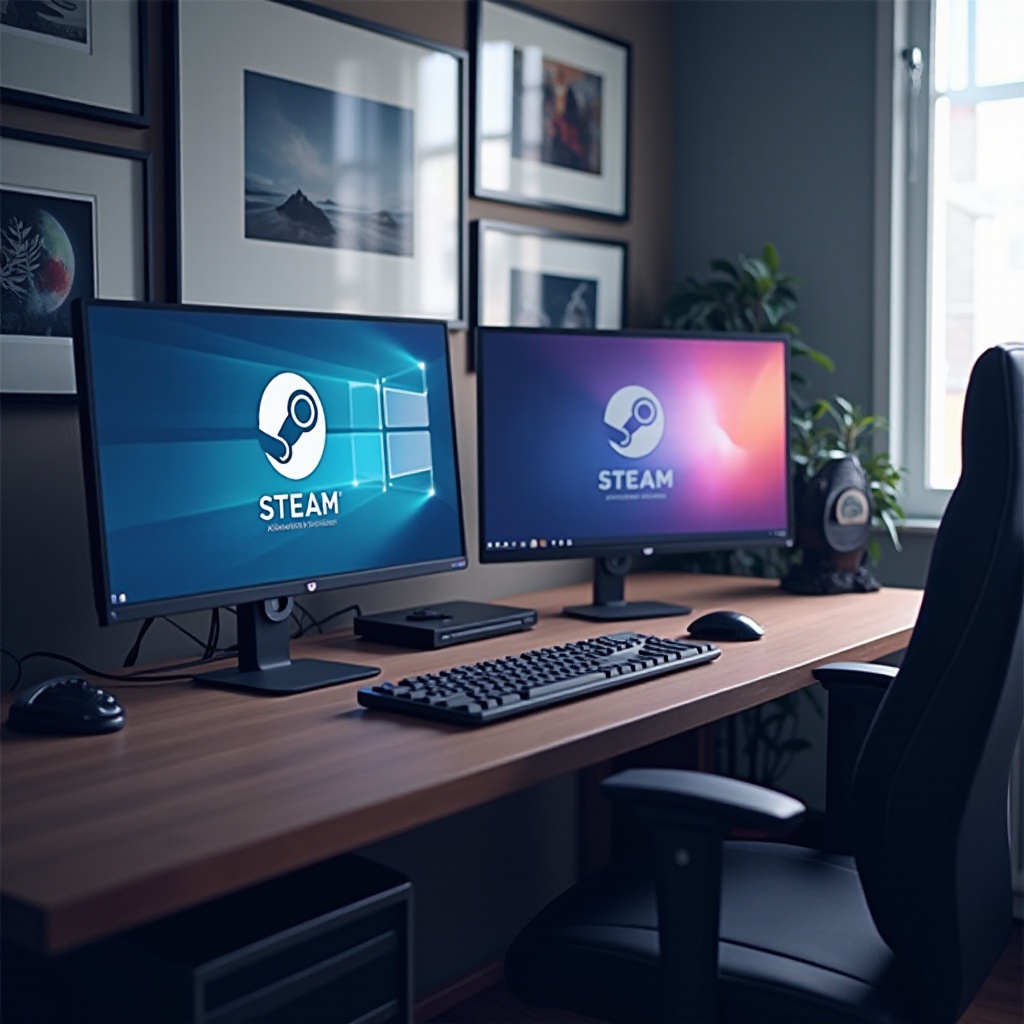 игра Steam запускается на неправильном мониторе
