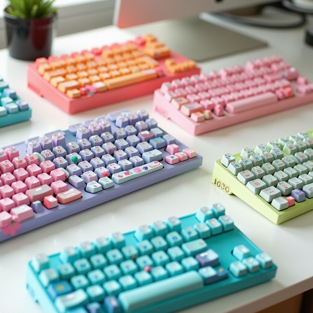 tastatură de computer drăguță