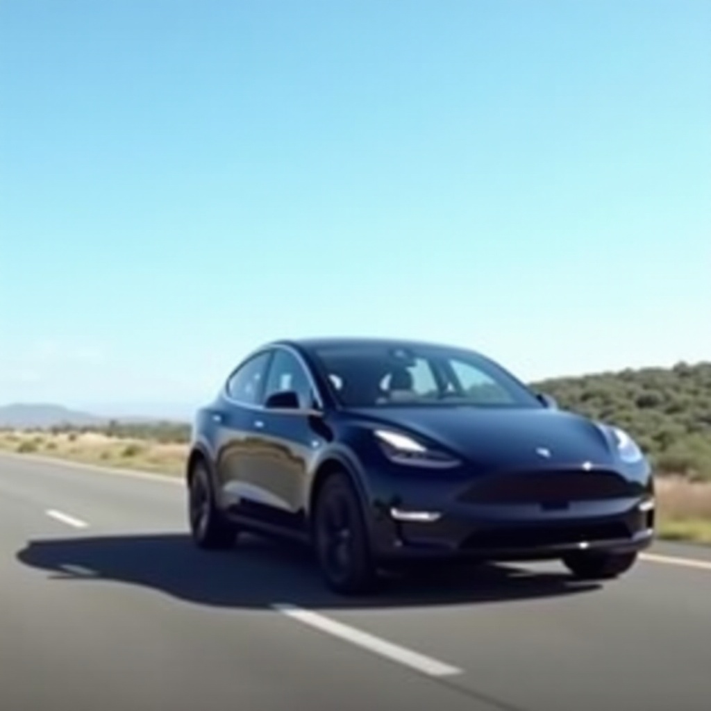 skutečný dojezd Tesla Model Y