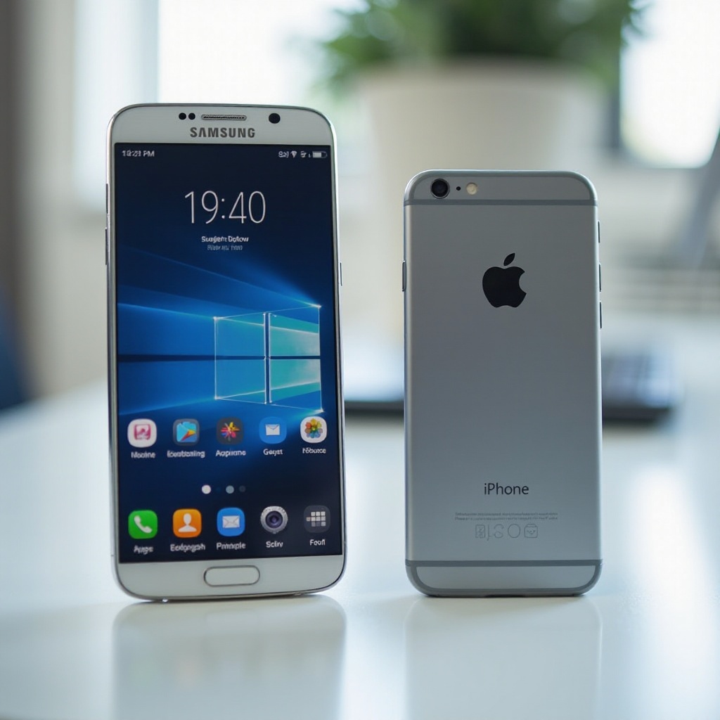 является ли samsung устройством ios