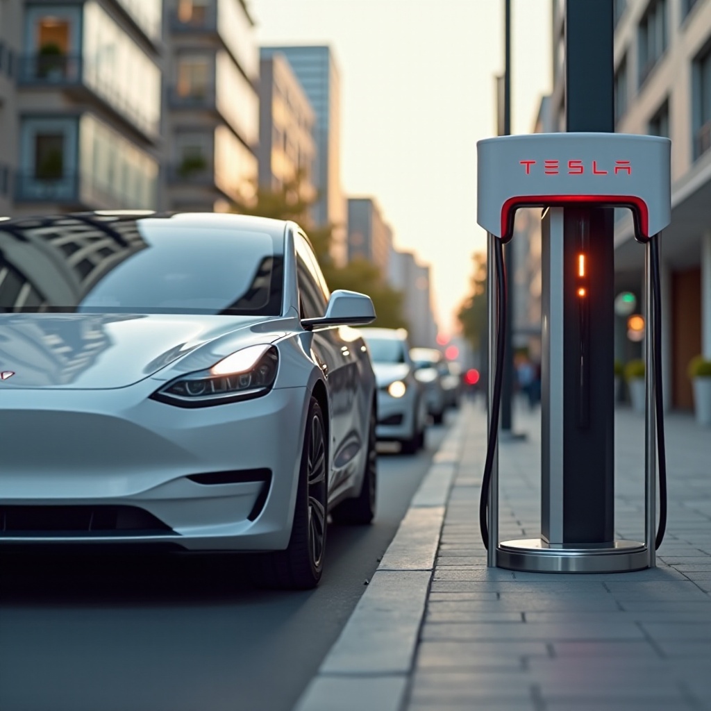 идет ли Tesla с мобильным коннектором