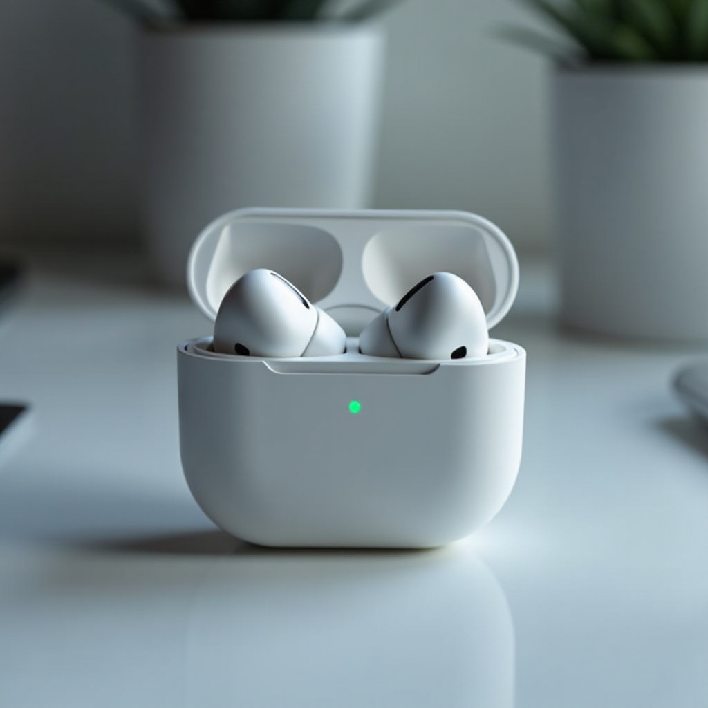 AirPods nie ładują się, brak światła