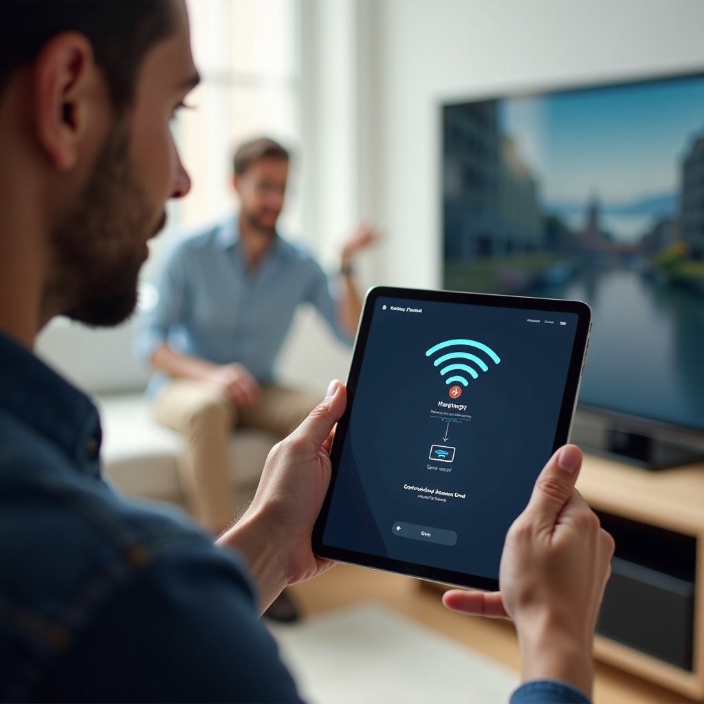 как да свържете iPad с телевизор Samsung