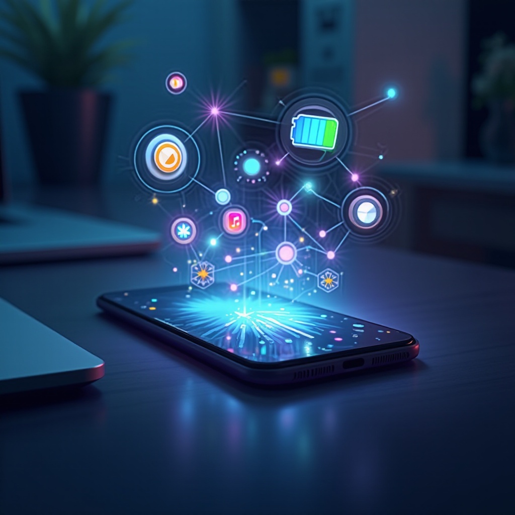 czy widżety na telefonie wyczerpują baterię