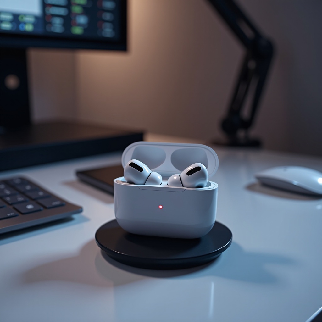 AirPods nu se încarcă, fără lumină