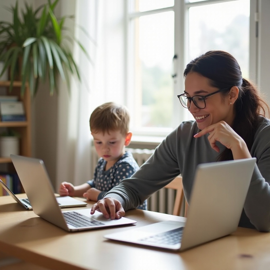 laptop sau chromebook pentru un copil de 10 ani