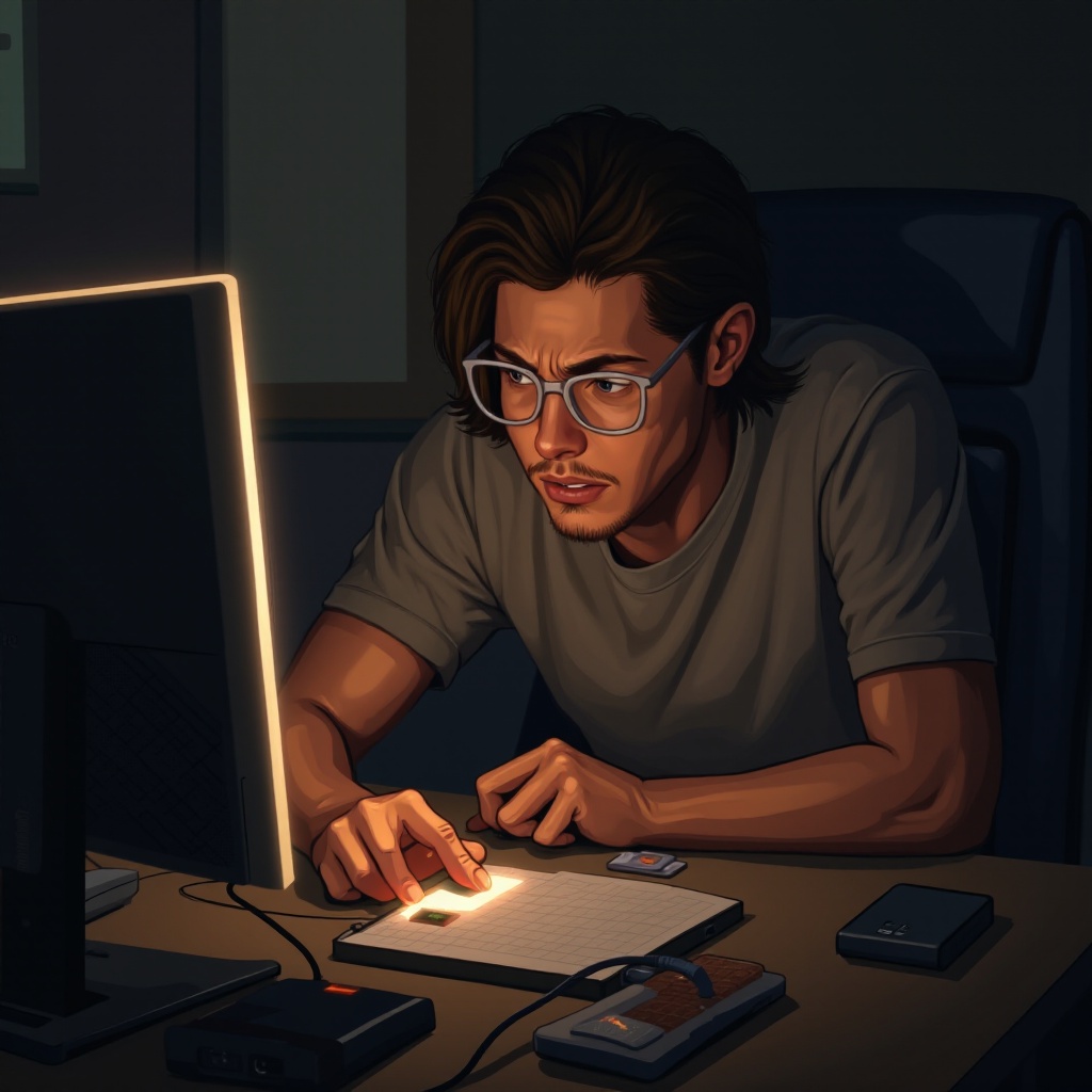 cardul SD nu apare pe computer