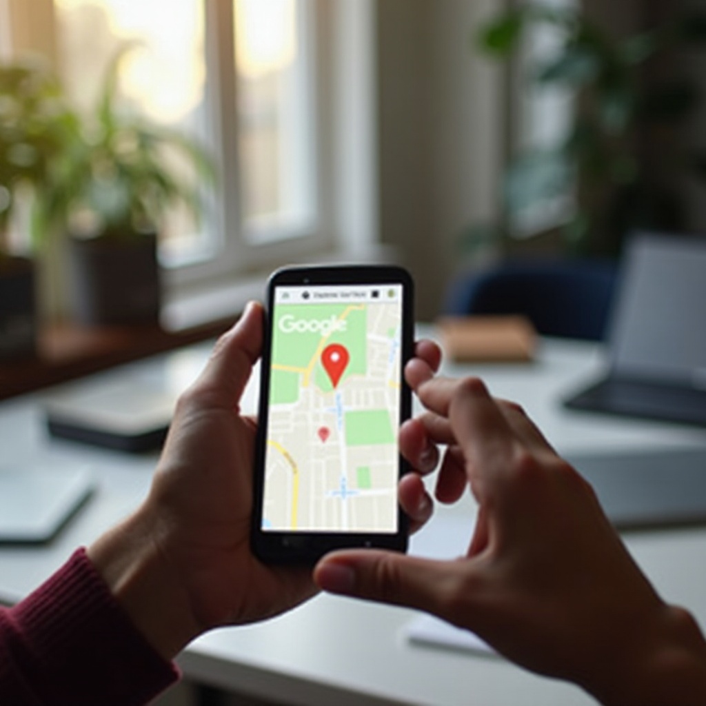 znajdź mój iPhone za pomocą Google Maps