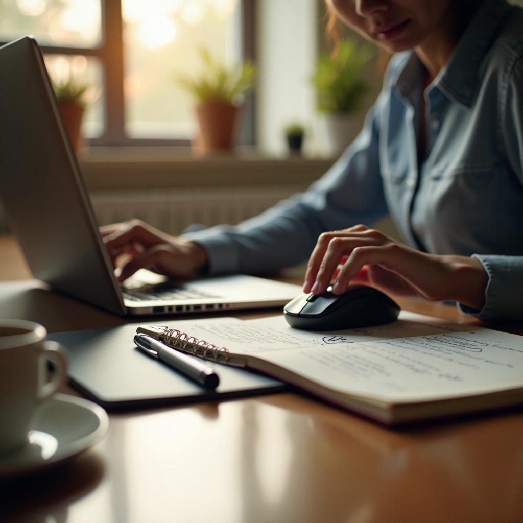 توقفت الفأرة اللاسلكية عن العمل على اللابتوب