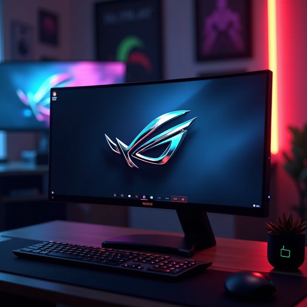 najlepszy przenośny monitor dla rog ally