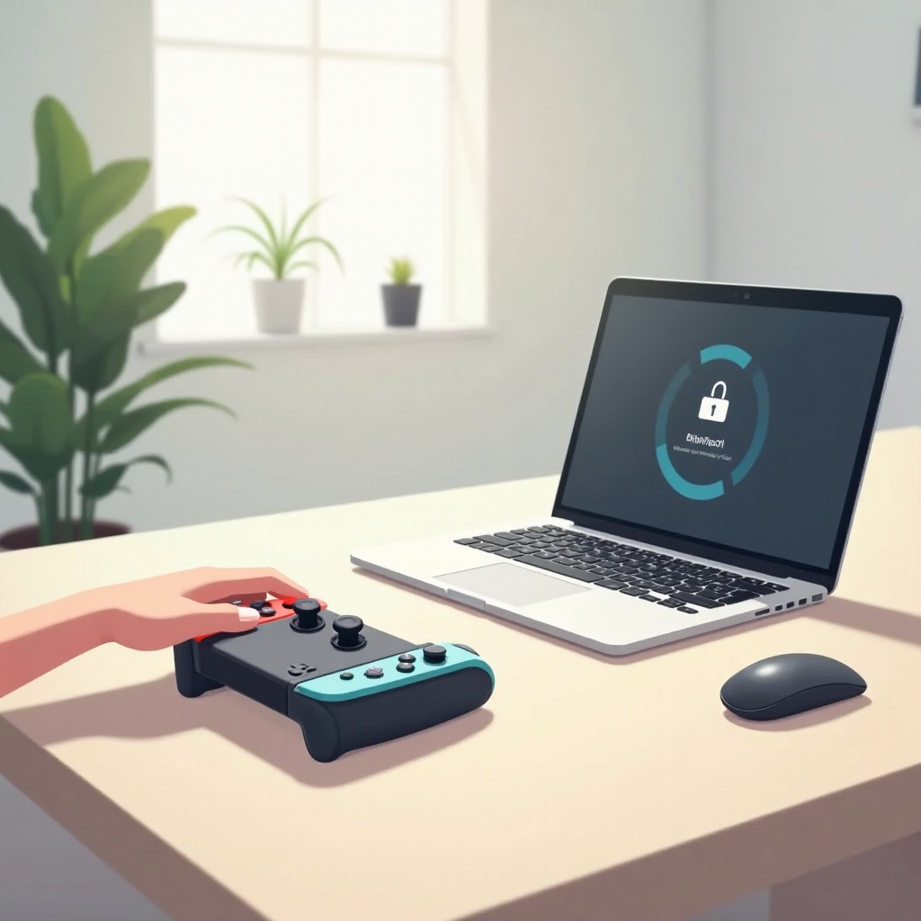 как да свържете контролера switch pro с macbook