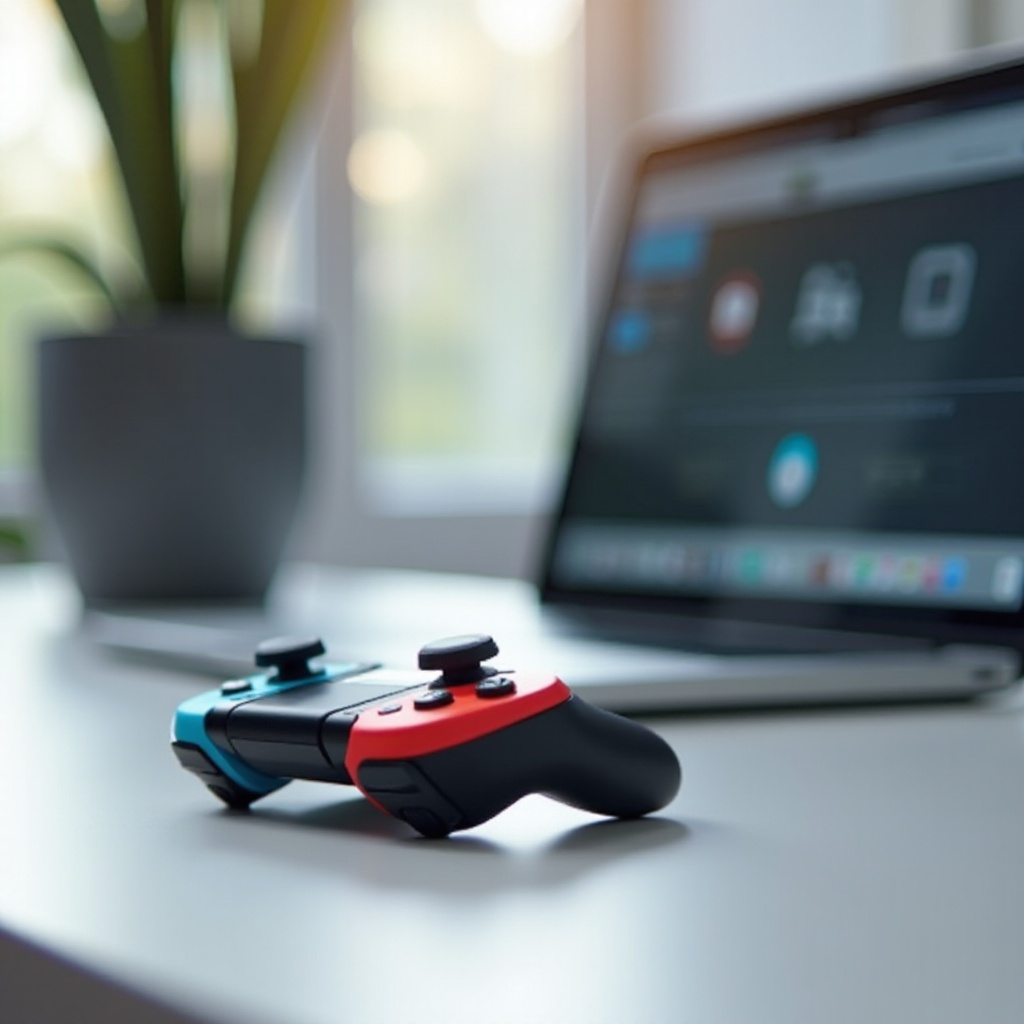 how to connect switch pro controller to macbook