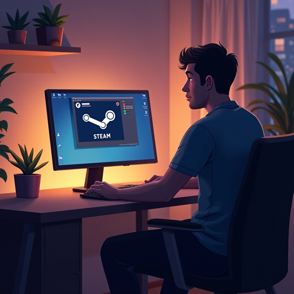 gra Steam uruchamia się na złym monitorze