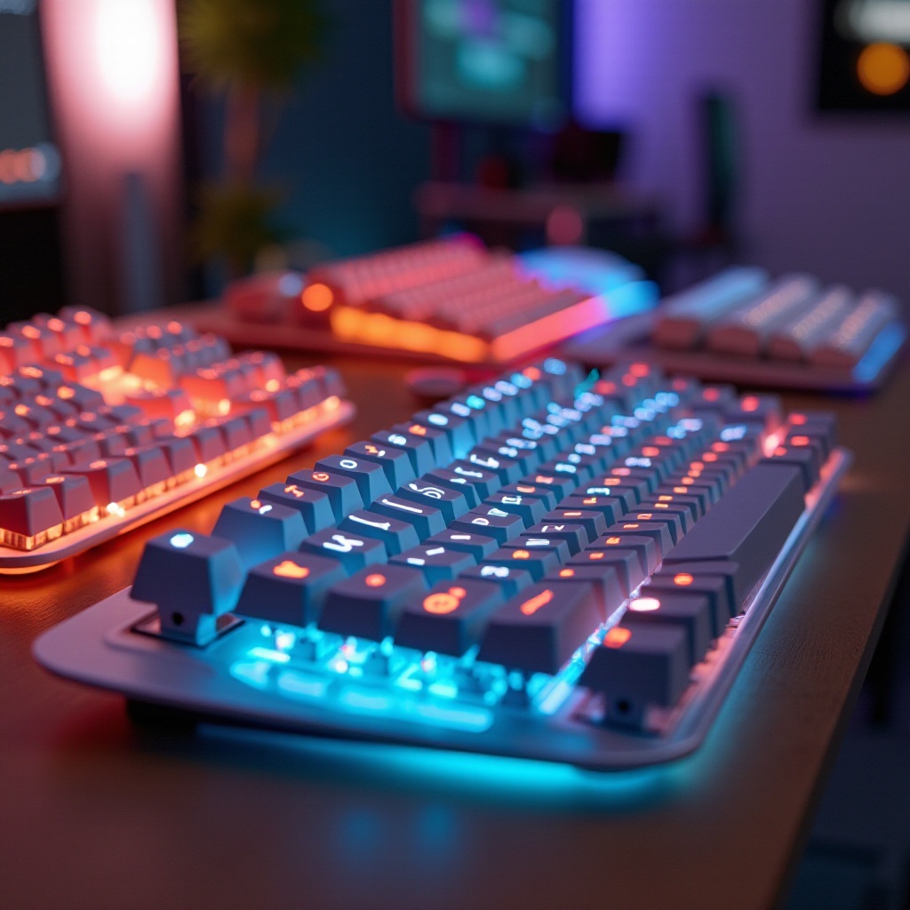 słodka klawiatura komputerowa