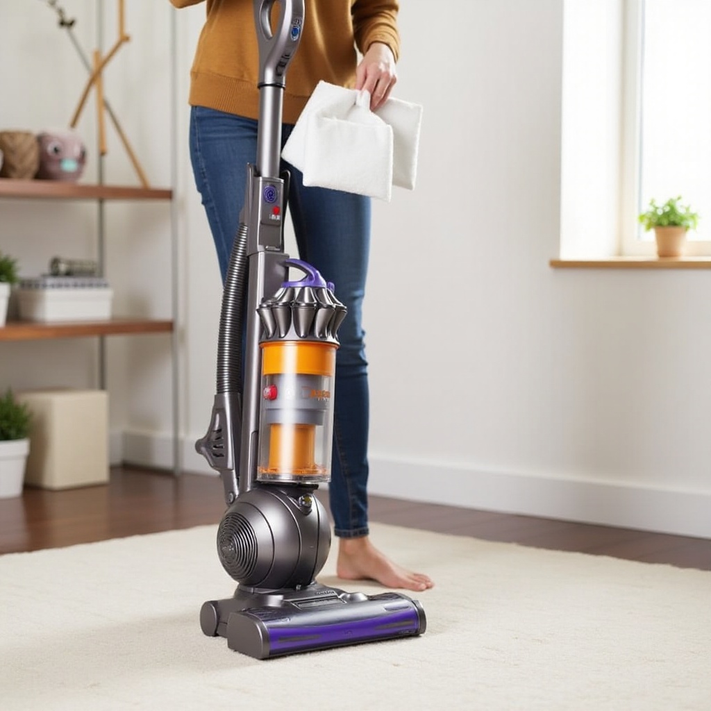 cum să cureți aspiratorul Dyson pentru animale de companie