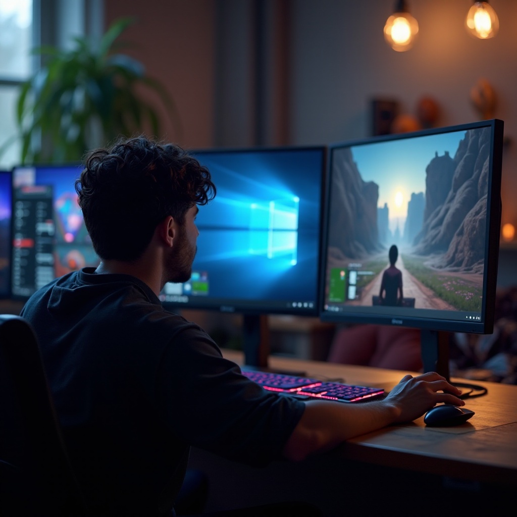 играта Steam се стартира на грешния монитор