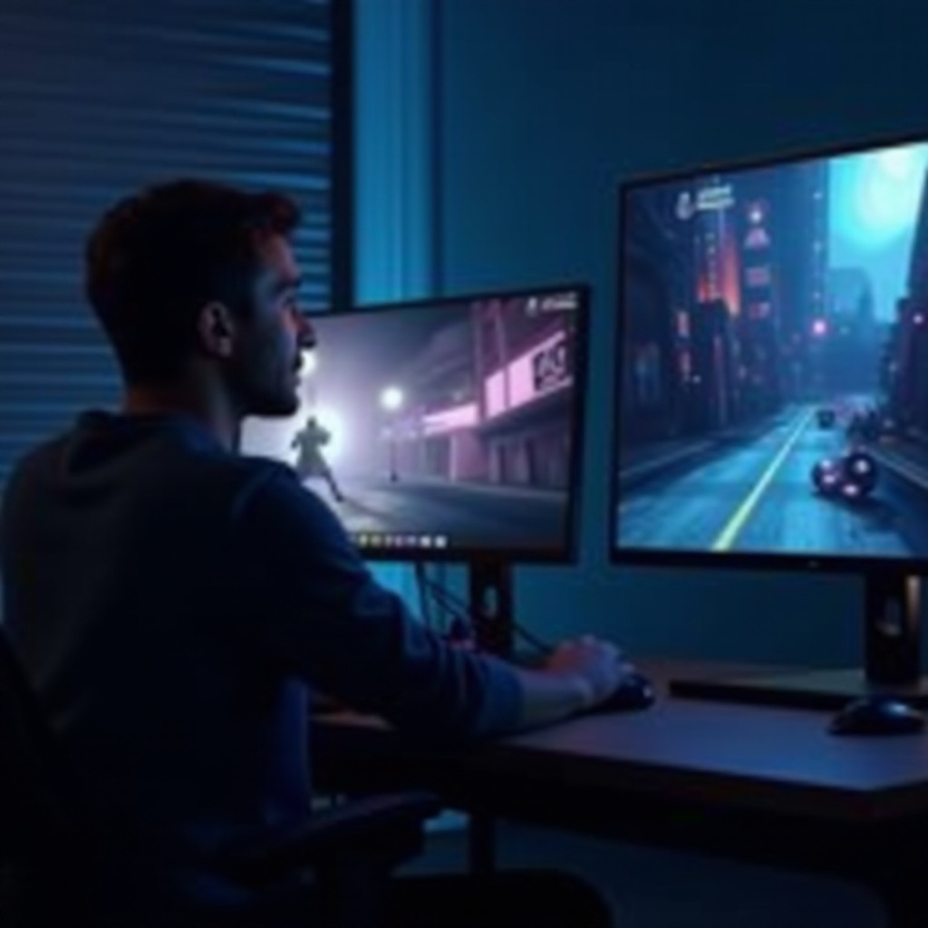 لعبة ستيم تنطلق على الشاشة الخاطئة