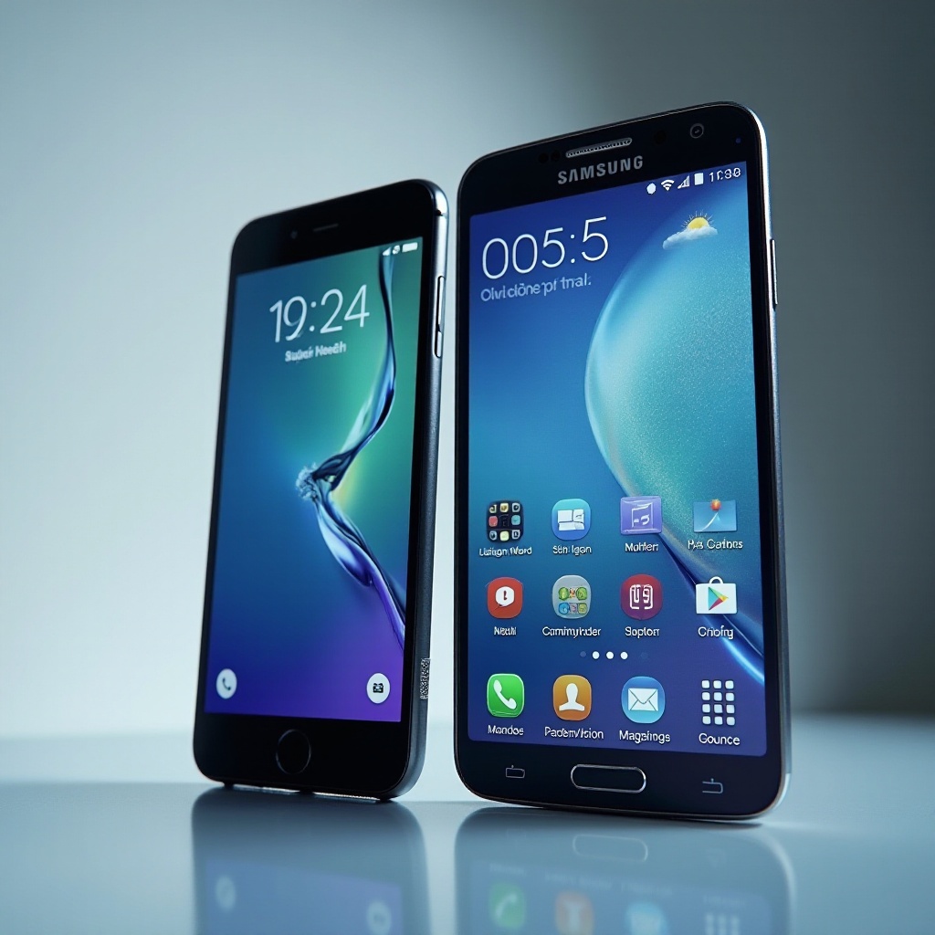 samsung устройство ios ли е