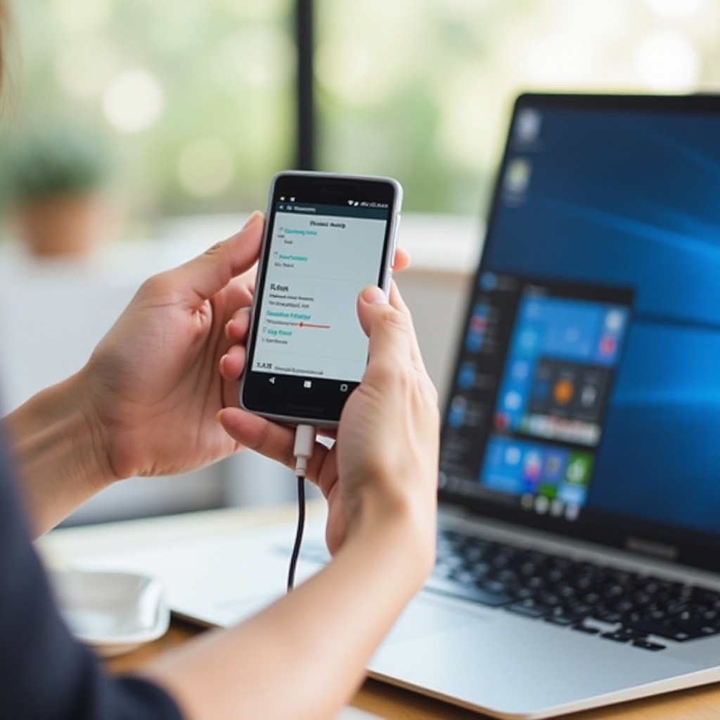 Windows nie może połączyć mojego telefonu przez USB