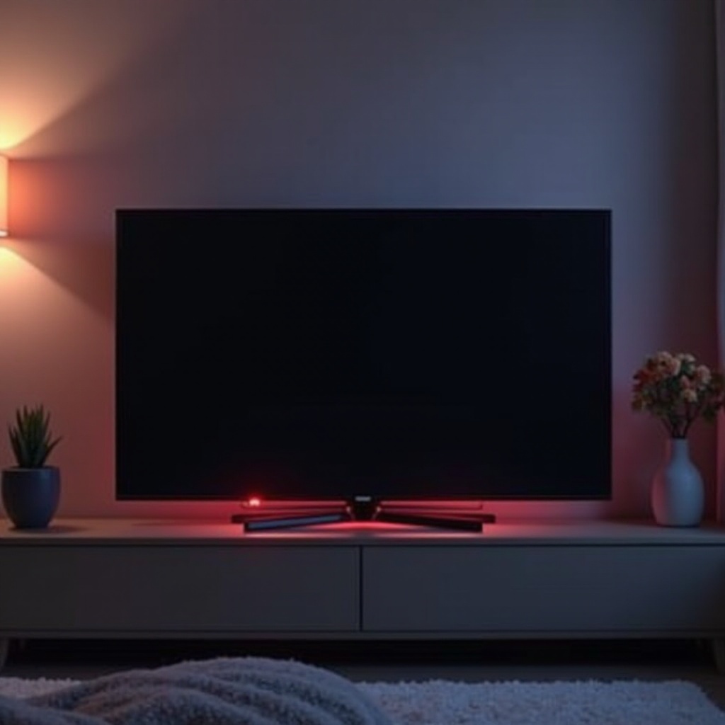 televizorul samsung nu se aprinde, lumina roșie clipește