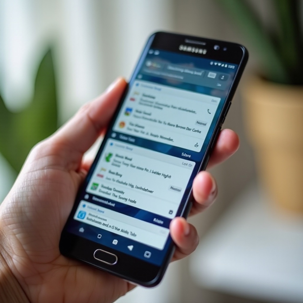 cum să închizi file pe un telefon Samsung