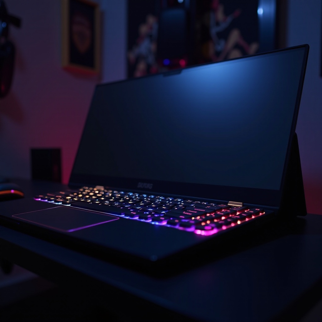 Herní notebook s mechanickou klávesnicí