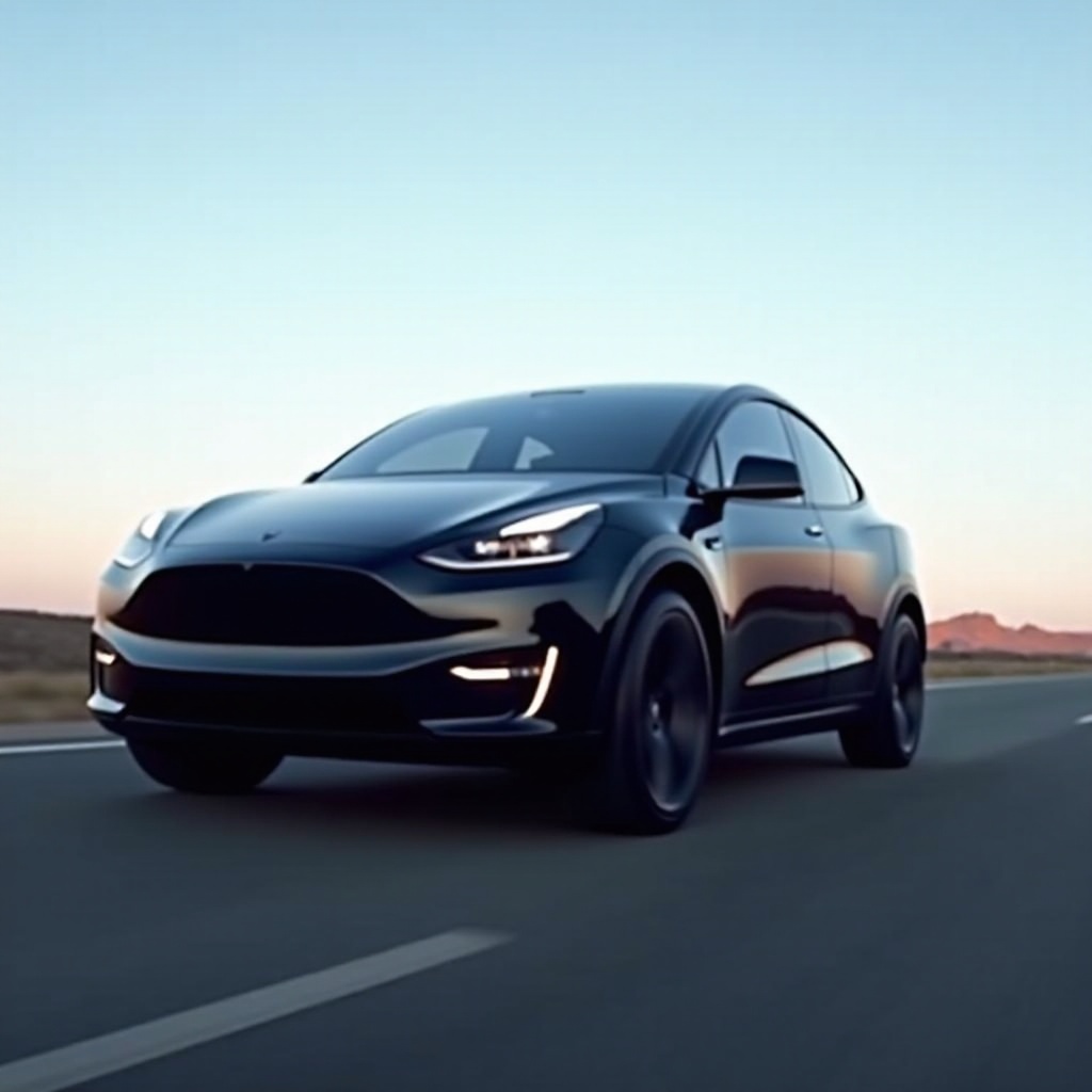 Tesla Model Y Long Range prędkość maksymalna