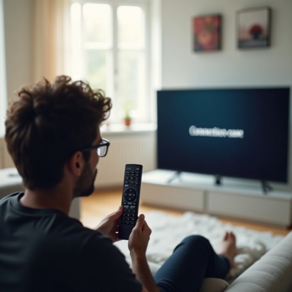 جهاز التحكم عن بعد لتلفزيون سامسونج لا يقترن