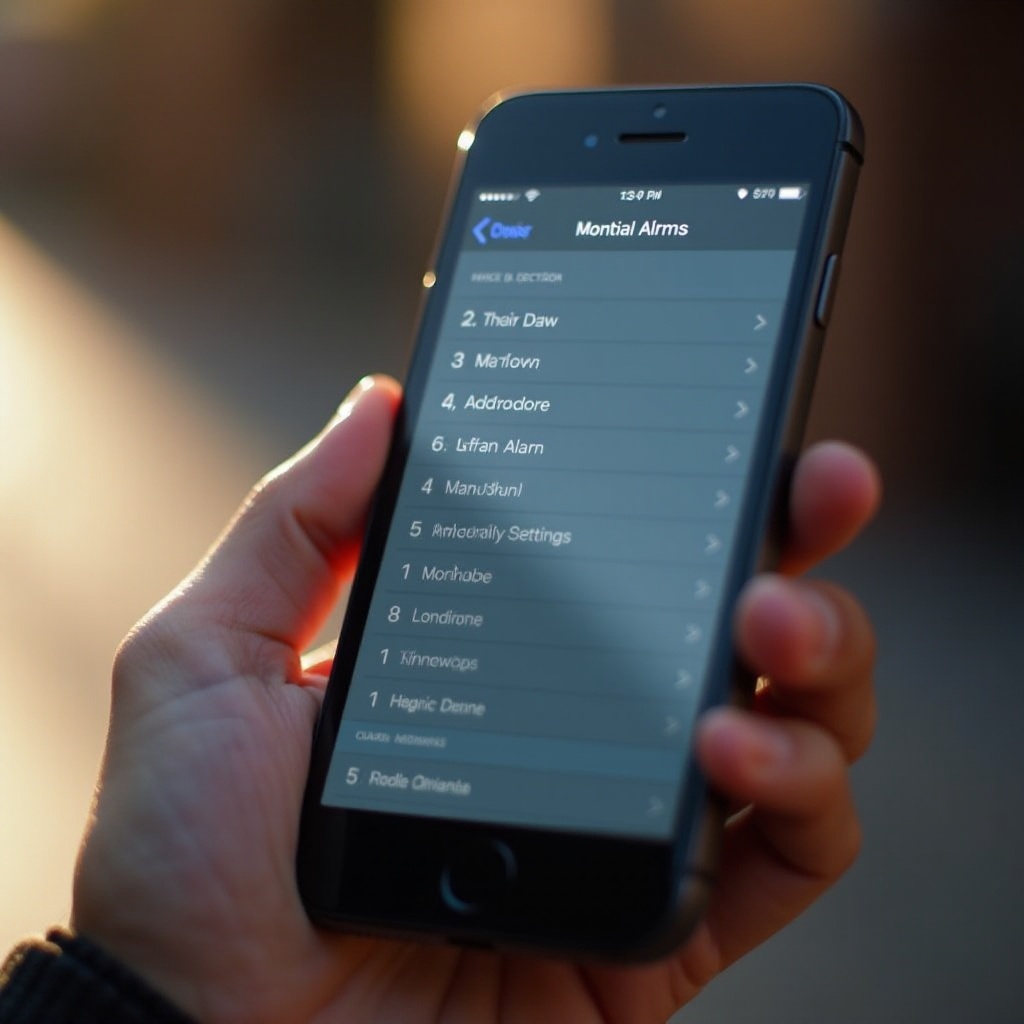 cum să faci o alarmă pentru o lună continuă pe iPhone